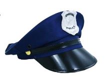 Čepice policejní dospělá - policie - Nafukovací doplňky