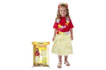 Sukně Havaj - Hawaii dětská 45 cm přírodní - Kostýmy pro holky