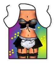 Zástěra Sexy pokojská - Karnevalové doplňky