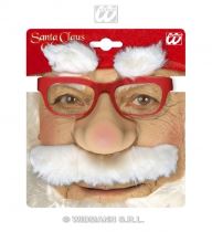 Brýle Santa Claus set - Vousy, kníry, kotlety, bradky