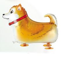 Balón foliový chodící pes - Pejsek  57 cm - Dekorace