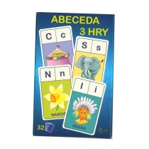 karty Abeceda, 3hry - Společenské hry