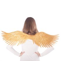 Křídla anděl zlatá - rozpětí 96 cm - vánoce - Punčocháče, rukavice, kabelky
