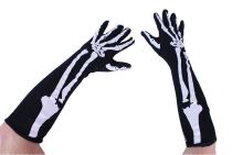 rukavice kostlivec - dospělé - Halloween - Masky, škrabošky