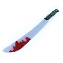 Mačeta s krví / Halloween - 74 cm - Girlandy