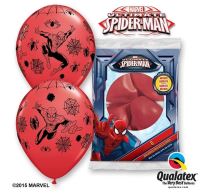 Balónky SPIDERMAN - 30 cm - 6 ks - Kostýmy pro kluky