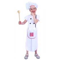 Dětský kostým kuchařka vel.S - Karnevalové kostýmy pro děti