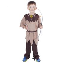 Dětský kostým indián s páskem - vel. (M) EKO - Piloti a letušky