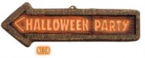 Šipka - směrovka 3D Halloween party - 56 cm - Párty program