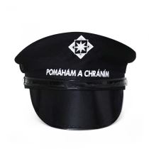 Policejní čepice - Pomáhám a chráním - Policie - dospělá - unisex - Klobouky, helmy, čepice