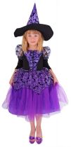 Kostým čarodejnice fialová vel. M - Sety a části kostýmů pro děti