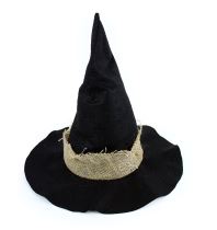Klobouk čarodějnice - čaroděj - dospělý - Halloween - Dekorace