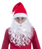 Vousy Santa Claus - vánoce - Karnevalové kostýmy pro dospělé