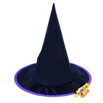 Klobouk čarodějnice - čaroděj - dětský - Halloween - Dekorace