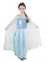 karnevalový kostým princezna Zimní království - vel. L - Frozen Ledové království - licence