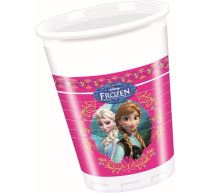 Kelímky Ledové Království - Frozen - 200 ml - 8 ks - Kostýmy pro holky