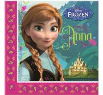 Ubrousky Ledové Království - Frozen 33x33 cm - 20 ks - Kostýmy pro holky