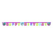 Girlanda Frozen - Ledové království  HAPPY Birthday - narozeniny - 215 cm - Fóliové