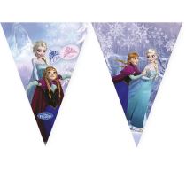 Banner - girlanda Frozen - Ledové království - vlajky - 230 cm - Frozen Ledové království - licence