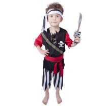 karnevalový kostým pirát s šátkem vel. S - Sety a části kostýmů pro děti