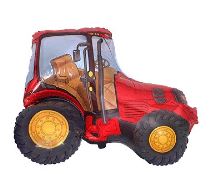 Balón foliový 60 cm Traktor - farma - červený - WORXX