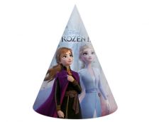 Papírové kloboučky Ledové království 2 - Frozen 2 - 6 ks - Papírové