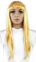 Paruka dlouhé vlasy blond - Karnevalové paruky