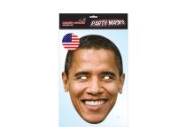 Barack Obama  -  Maska celebrit - prezident - Karnevalové masky, škrabošky