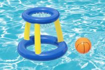 Nafukovací koš s míčem na basket  - 61 cm - Léto, voda, pláž
