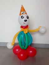 DEKORACE z balónků KLAUN - šašek - Balonkové dekorace