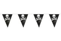 Girlanda pirátská - vlajka - 10 m - Karnevalové doplňky