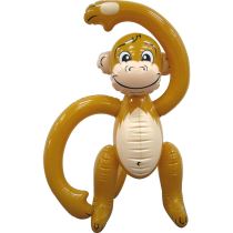 Nafukovací opice - safari - 61 cm - Karnevalové doplňky