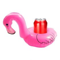 Nafukovací držák na pití PLAMEŇÁK - Flamingo,  2ks/bal. 15x25cm - Volný čas, Dovolená