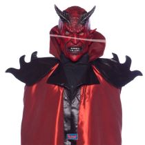 Maska latex čert - ďábel - Vánoce - Kostýmy pro batolata