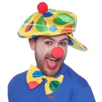 Čepice klaun - šašek - Karnevalové doplňky