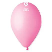 Balonky 100 ks SVĚTLE RŮŽOVÉ 26 cm pastelové - Konfety