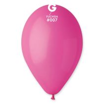 Balonky 100 ks FUCHSIA - tmavě růžové - 26 cm pastelové - Konfety