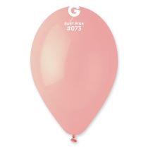 Balonky 100 ks BABY RŮŽOVÉ 26 cm pastelové - Baby shower – Těhotenský večírek