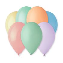 Balonky 100 ks MAKRONKY MIX 26 cm pastelové - Příslušenství