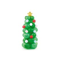 Sada balónků - Vánoční stromeček  - 65 ks - 65x161 cm - Latex