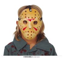Dětská maska Horor - krev Jason - Bloody Murder - Friday the 13th - Pátek 13. - Halloween - Paruky dospělí
