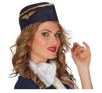 Čepice stevardka - letuška - Klobouky, helmy, čepice