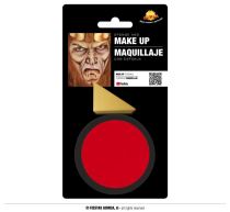Červený Make-up s houbou 9g - Halloween - Helium