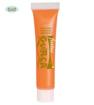 Make-up neon oranžový - HALLOWEEN - 10 ml - Dekorace