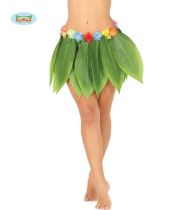 Dospělá sukně havajská - HAWAII - tropické listy - 38 cm - Kostýmy pánské