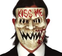 Maska horor KISS ME - Očista: Volební rok - The Purge: Election Year - Halloween - Paruky dospělí