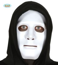 Bíla maska - DNB - Halloween - PVC - Zbraně, brnění