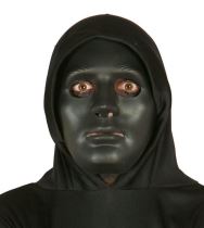 Černá maska - DNB - Halloween - PVC - Helium