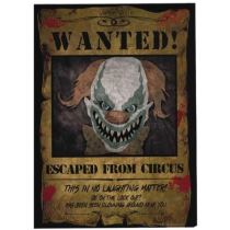 Plakát - Hledá se klaun Pennywise - horor TO - Halloween - 30 x 40 cm - 2 ks - Nosy, uši, zuby, řasy