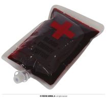 Krevní infúze s falešnou krví - 200 ml - Halloween - Horrorová párty